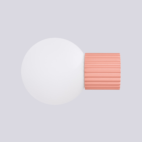 Applique HALO peach IP44