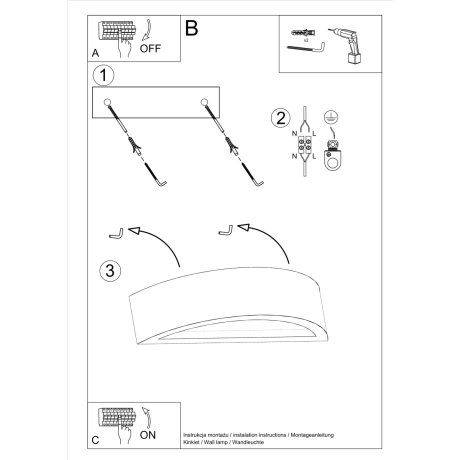 Applique ATENA béton