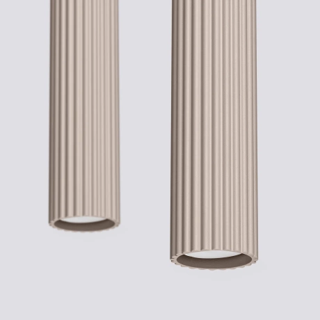 Lampe suspendue KARBON 2 taupe