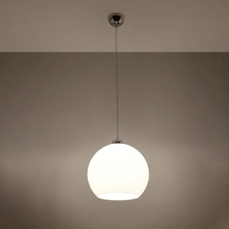 Lampe pendante BALL blanc