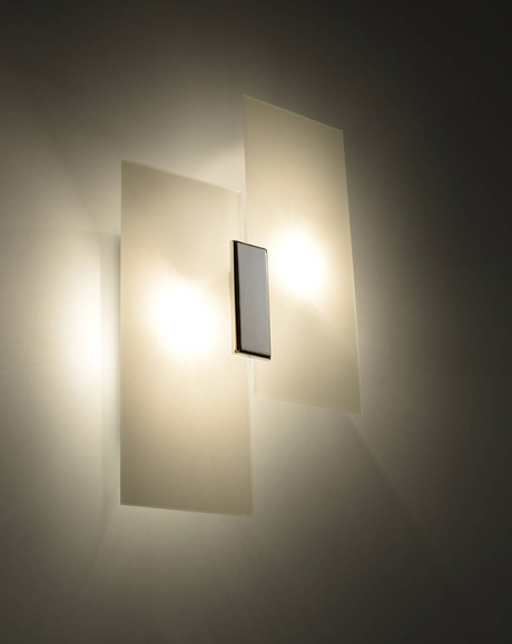 Applique FABIANO + 2x ampoule LED E27 3000K Warm 7.5W 620lm