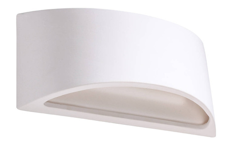 Applique en céramique VIXEN blanc + 1x ampoule LED G9 3000K Warm 4.5W 510lm