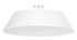 Plafond VEGA 60 blanc + 5x ampoule LED E27 3000K Warm 7.5W 620lm