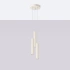 Lampe suspendue LAGOS 3P beige