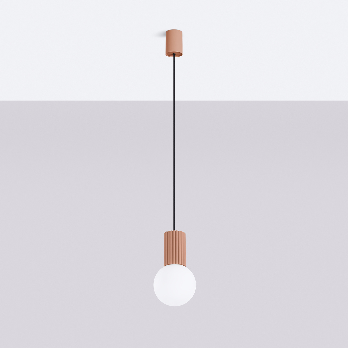 Lampe suspendue HALO 1 moka