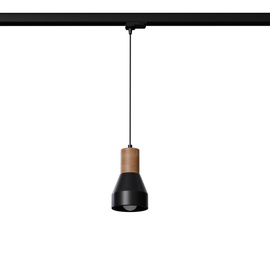QUBIC lampe suspendue noire E27
