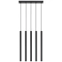 Lampe pendante PASTELO 5 noir