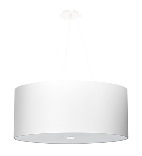 Lustre OTTO 60 blanc + 5x ampoule LED E27 4000K Froid 7.5W 650lm