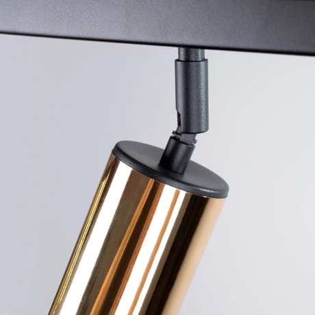 Plafonnier WINX 6L noir/doré