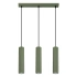 Lampe suspendue KARBON 3L vert olive