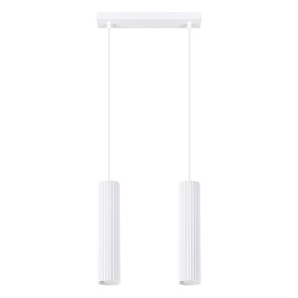 Lampe suspendue KARBON 2 blanc