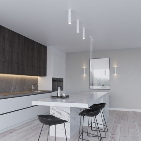 Lampe suspendue LAGOS 2P blanc