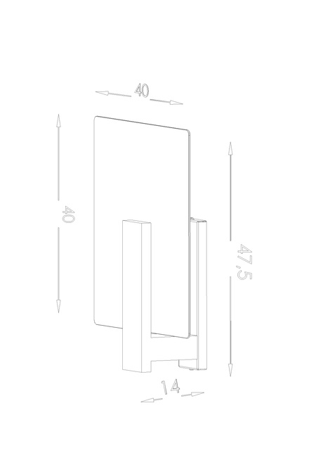 Plafond LAPPO blanc + 2x ampoule LED E27 3000K Warm 7.5W 620lm