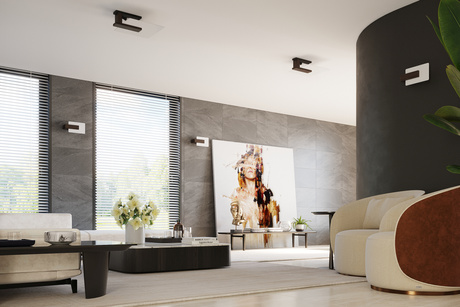 Applique LAPPO wengé + 1x ampoule LED E14 3000K Warm 7.5W 620lm