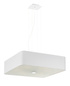 Lustre LOKKO 55 blanc + 5x ampoule LED E27 4000K Froid 7.5W 650lm