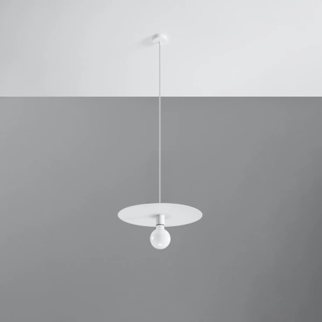 Lampe suspendue FLAVIO blanc
