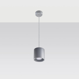 Lampe suspendue ORBIS 1 gris