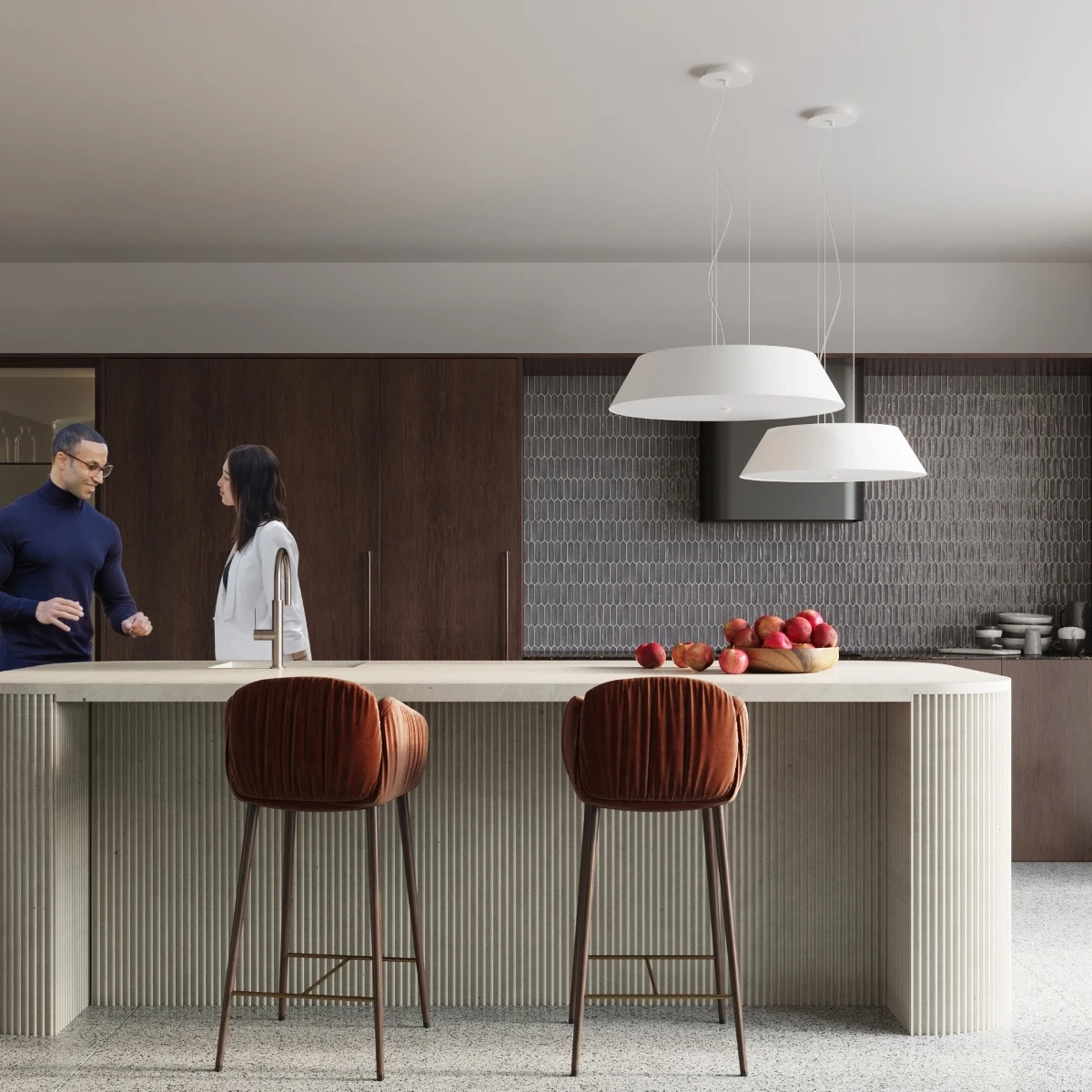 Lustre VEGA 60 blanc