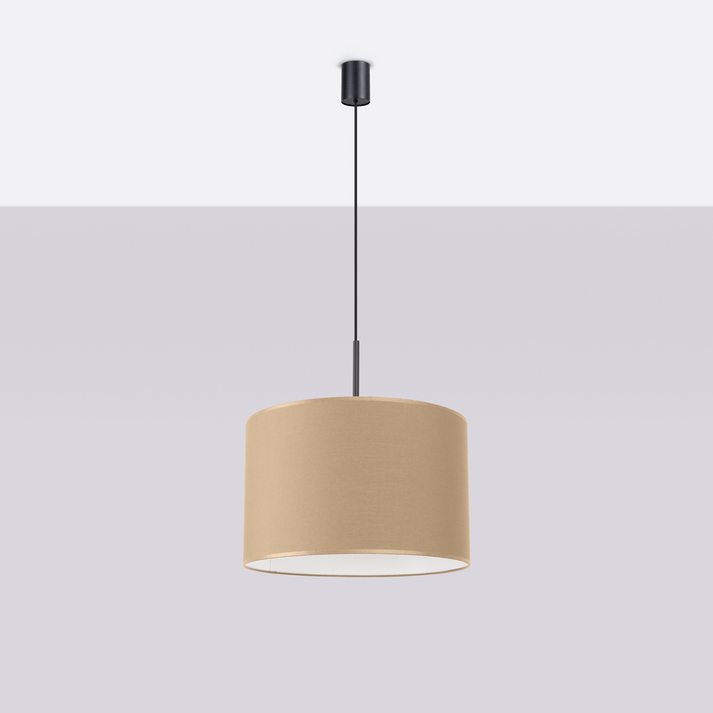 Lampe suspendue NEVIA beige
