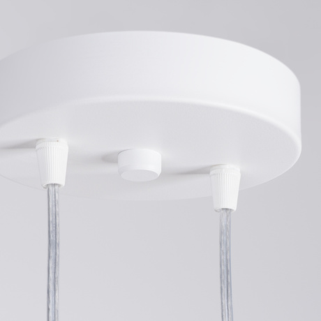 Lampe suspendue LAGOS 2P blanc