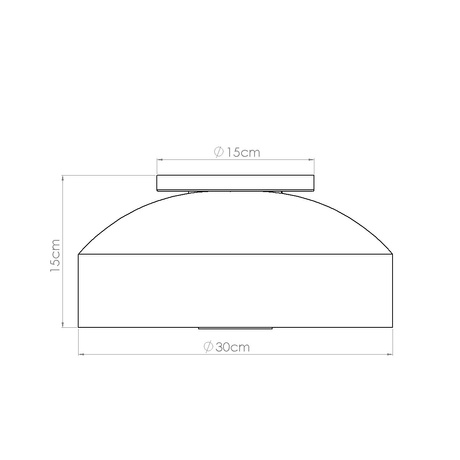 Plafonnier OMIQ blanc