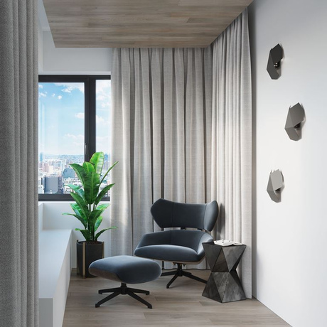 Applique TRE noir + 2x ampoule LED G9 4000K Cold 4.5W 530lm