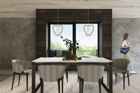 TRES lampe suspendue blanche + 1x ampoule LED E27 4000K froide 7,5W 650lm