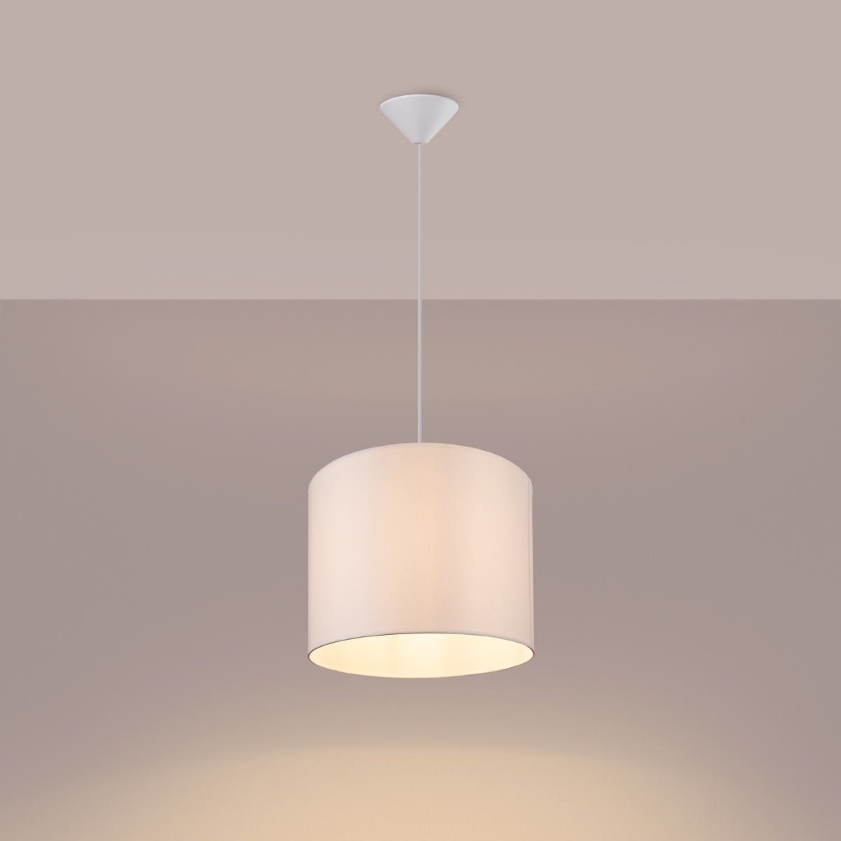 Lampe suspendue NOVA 30 blanc