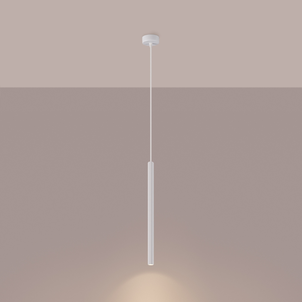 Lampe suspendue ARCHE 1 blanc