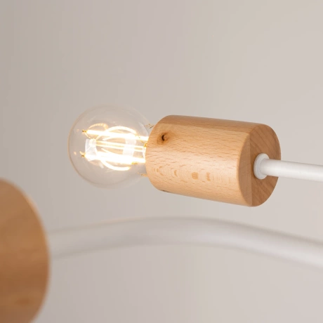 Lustre TIMBO 8 blanc