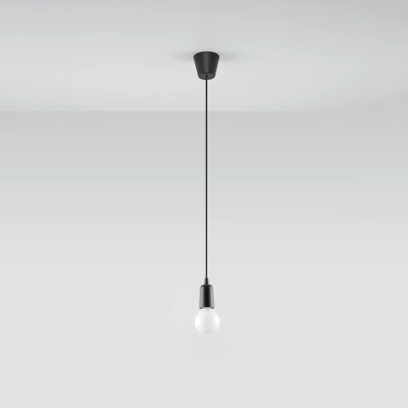 Lampe pendante DIEGO 1 noir