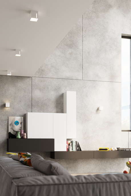 Applique PIXAR blanche + 1x ampoule LED G9 4000K froide 4.5W 530lm