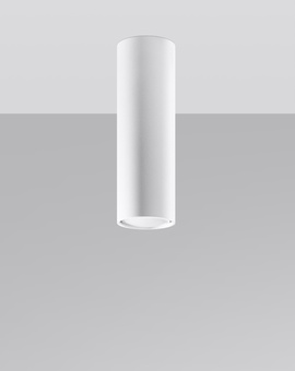 Plafond LAGOS 20 blanc + 1x ampoule LED GU-10 3000K Warm 7W 620lm