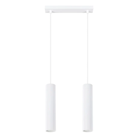 Lampe suspendue KARBON 2 blanc