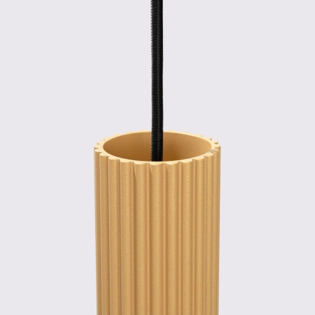 Lampe suspendue KARBON 1 or