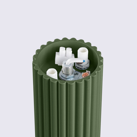 Plafonnier HALO vert olive IP44