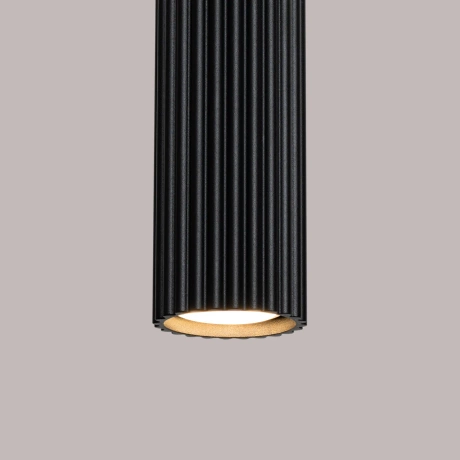 Lampe suspendue KARBON 1 noir