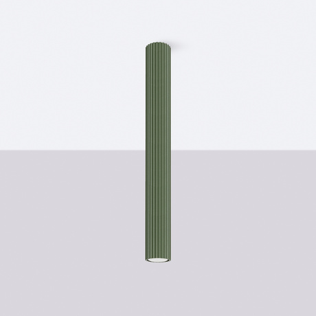 Plafonnier KARBON 60 vert olive