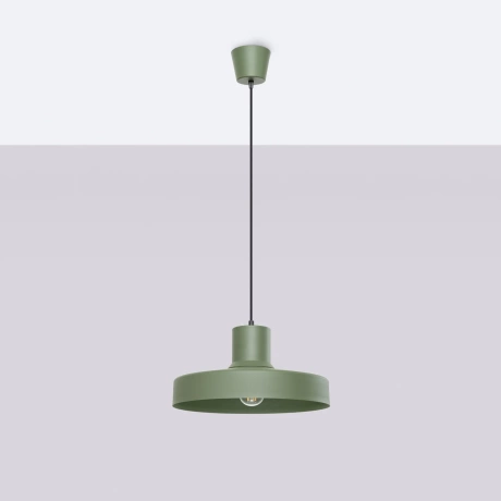 Lampe suspendue BILO vert olive