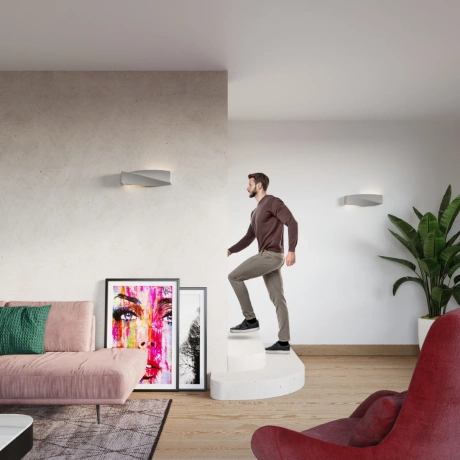 Applique céramique SIGMA gris