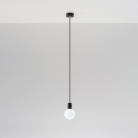 Lampe suspendue EDISON noir