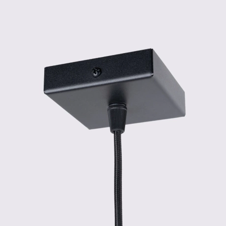 Lampe suspendue KARBON 1 noir