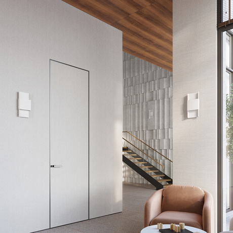 Applique DURLIN blanc + 2x ampoule LED G9 3000K Warm 4.5W 450lm