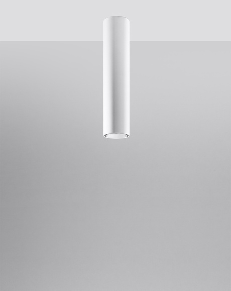 Plafond LAGOS 40 blanc + 1x ampoule LED GU-10 4000K Froid 7W 630lm