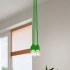 Lampe pendante DIEGO 5 verte
