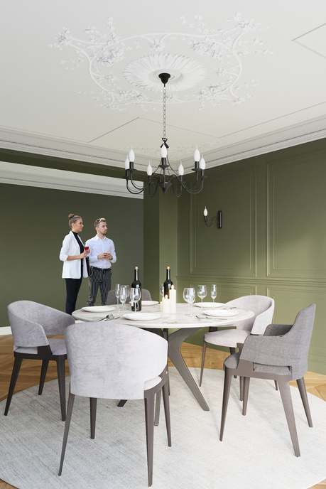 Lustre MINERWA 5 noir + 5x ampoule LED E14 3000K Warm 7.5W 620lm