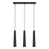 Lampe suspendue PRYSM 3L noir