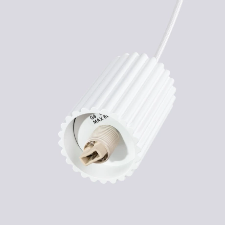 Lampe suspendue HALO 3P blanc