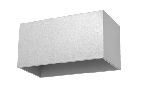 Applique QUAD MAXI grise + 2x ampoule LED G9 3000K Warm 4.5W 510lm