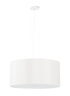 Lustre OTTO 50 blanc + 5x ampoule LED E27 3000K Warm 7.5W 620lm